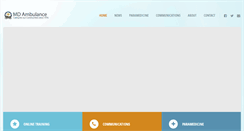 Desktop Screenshot of mdambulance.com